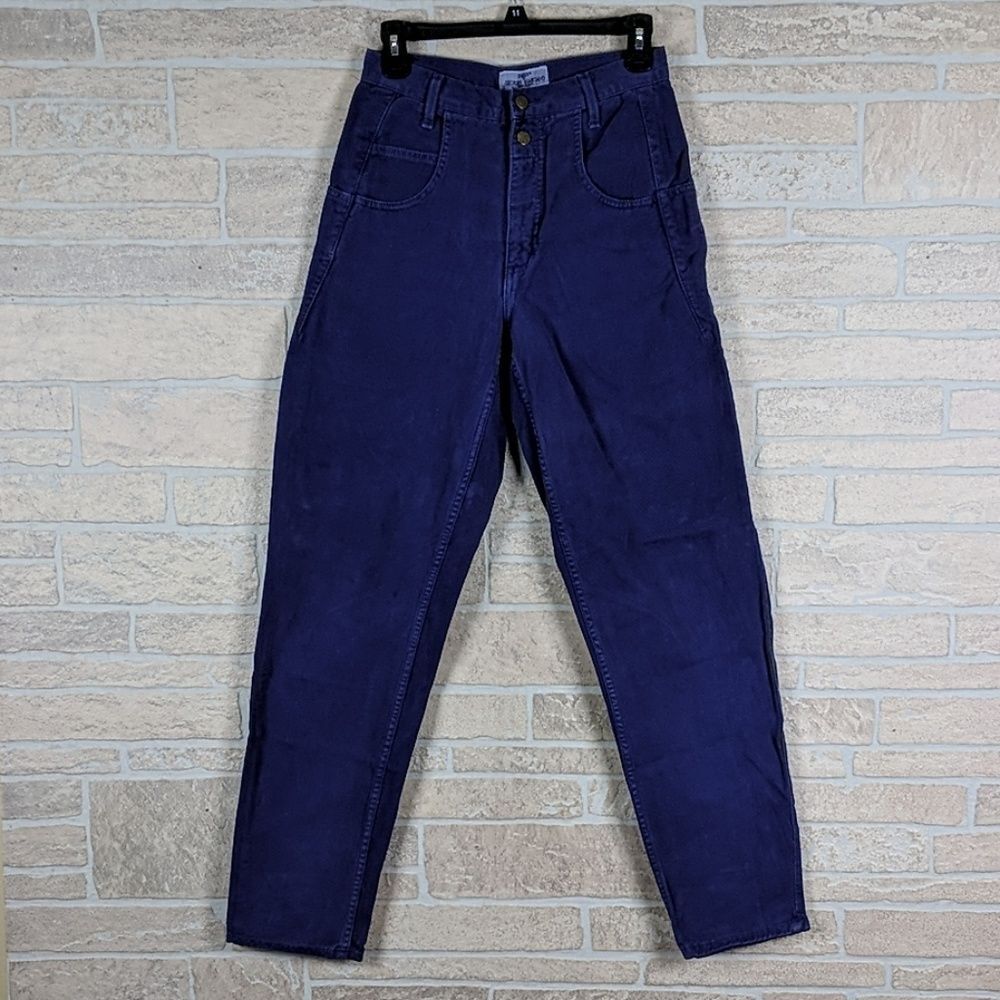 GUESS by Georges Marciano Purple Jeans Vintage Mom High waist Tapered leg